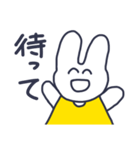 えがおで生きるうさぎ。（個別スタンプ：33）