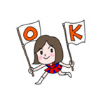 了解女子（個別スタンプ：23）