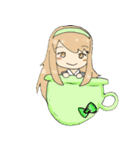 coffee in the cup（個別スタンプ：3）
