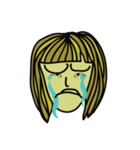 Her face（個別スタンプ：2）