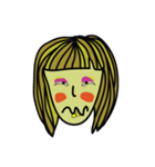 Her face（個別スタンプ：5）