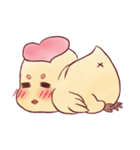 Chick'name: Omelet with rice inside（個別スタンプ：12）