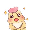 Chick'name: Omelet with rice inside（個別スタンプ：39）