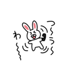 通話したいうさぎ（個別スタンプ：3）