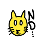 きいろねこ1（個別スタンプ：4）