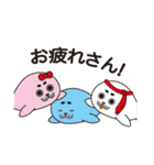 頑張れ！アザラシ部長2（個別スタンプ：5）