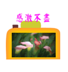 Color taro flower language（個別スタンプ：9）
