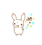 うささんとときどきみにぶた（個別スタンプ：5）