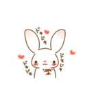うささんとときどきみにぶた（個別スタンプ：13）