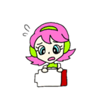 カートゥン系女子スタンプ（個別スタンプ：10）