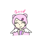 カートゥン系女子スタンプ（個別スタンプ：26）
