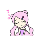 カートゥン系女子スタンプ（個別スタンプ：30）