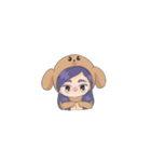 Cute Twy Puppy（個別スタンプ：1）