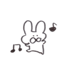 うさぎとウミウシとコウモリ（個別スタンプ：1）