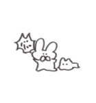うさぎとウミウシとコウモリ（個別スタンプ：6）