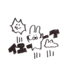 うさぎとウミウシとコウモリ（個別スタンプ：40）