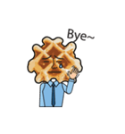 Mr.Waff man（個別スタンプ：6）