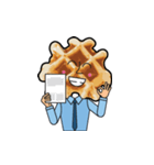 Mr.Waff man（個別スタンプ：7）
