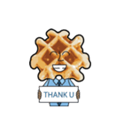 Mr.Waff man（個別スタンプ：11）