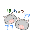 ぶたねこちゃん（個別スタンプ：13）