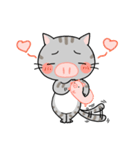 ぶたねこちゃん（個別スタンプ：23）