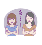 スナックのママとおねえさん（個別スタンプ：34）