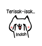 **Indah** only stickers（個別スタンプ：5）
