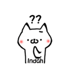 **Indah** only stickers（個別スタンプ：14）