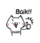 **Indah** only stickers（個別スタンプ：15）