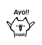 **Indah** only stickers（個別スタンプ：24）