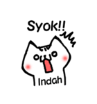**Indah** only stickers（個別スタンプ：28）