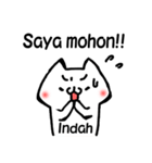 **Indah** only stickers（個別スタンプ：37）