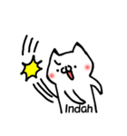 **Indah** only stickers（個別スタンプ：40）