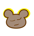 Disdain the rat bear（個別スタンプ：3）
