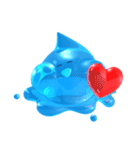 Slow water droplet（個別スタンプ：3）