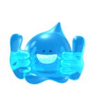Slow water droplet（個別スタンプ：7）