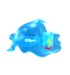Slow water droplet（個別スタンプ：18）