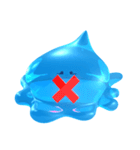 Slow water droplet（個別スタンプ：19）