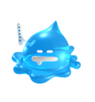 Slow water droplet（個別スタンプ：25）