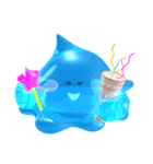 Slow water droplet（個別スタンプ：31）