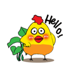 Cute but Frank Chicken（個別スタンプ：1）