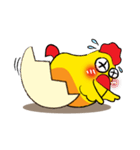 Cute but Frank Chicken（個別スタンプ：4）