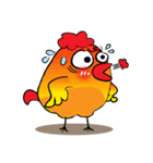 Cute but Frank Chicken（個別スタンプ：5）