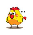 Cute but Frank Chicken（個別スタンプ：11）