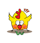 Cute but Frank Chicken（個別スタンプ：20）