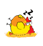 Cute but Frank Chicken（個別スタンプ：35）