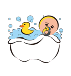cloth cloth baby（個別スタンプ：27）