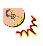 cloth cloth baby（個別スタンプ：37）