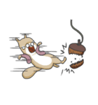 Two squirrels 1（個別スタンプ：21）
