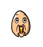 I am an egg. Egg ！！！（個別スタンプ：6）
